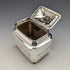 1889 British Antique Sterling Silver Tea Caddy 196g Henry Stratford